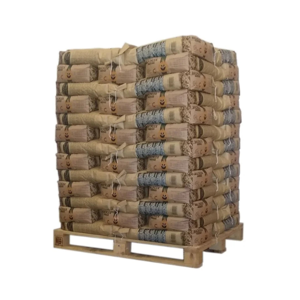 Badger Holzpellets DIN Plus / ENplus A1 – 975 kg Palette (65x15 kg) Premium Nadelholz Pellets
